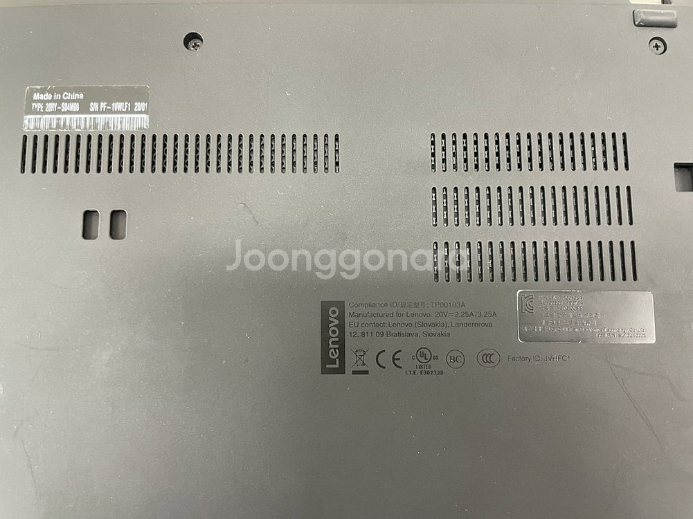 레노버 씽크패드 T490 노트북(i7-10510U)--2