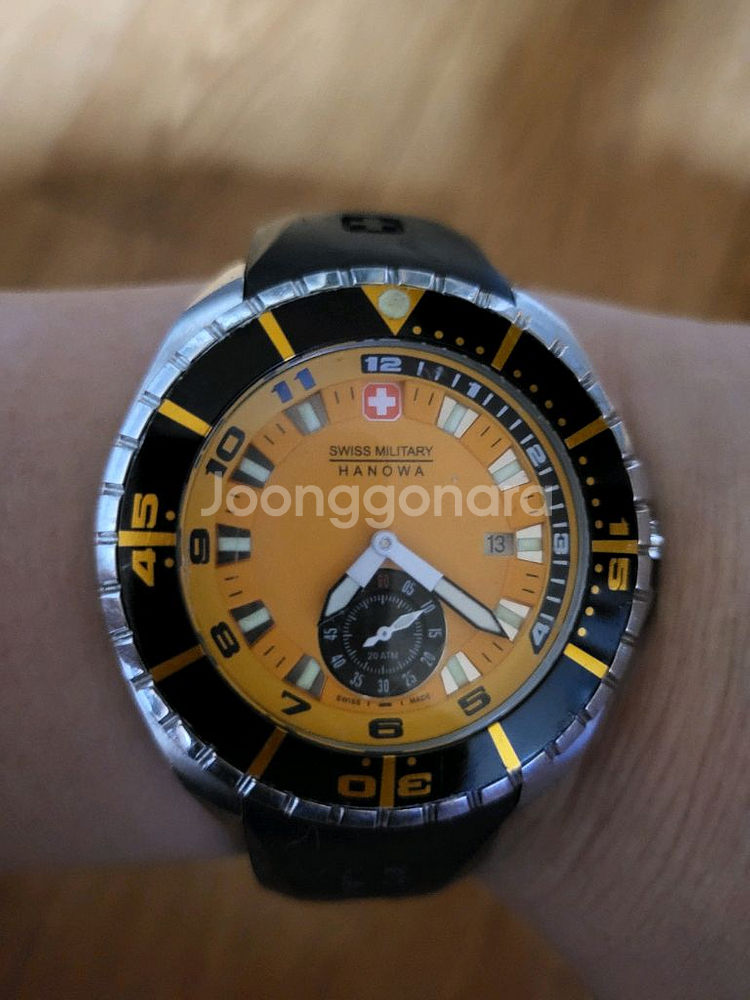 스위스밀리터리 하노아 다이버시계--1