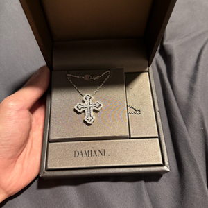 18k 천연다이아 목걸이