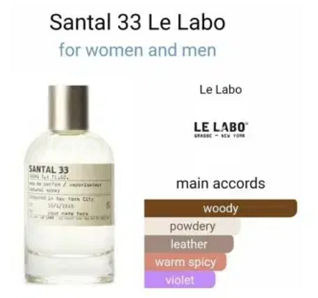[무배,새상품 ] 르라보상탈33 EDP (100ML)--4