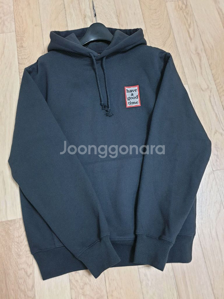 해브어굿타임 기모후드티--2