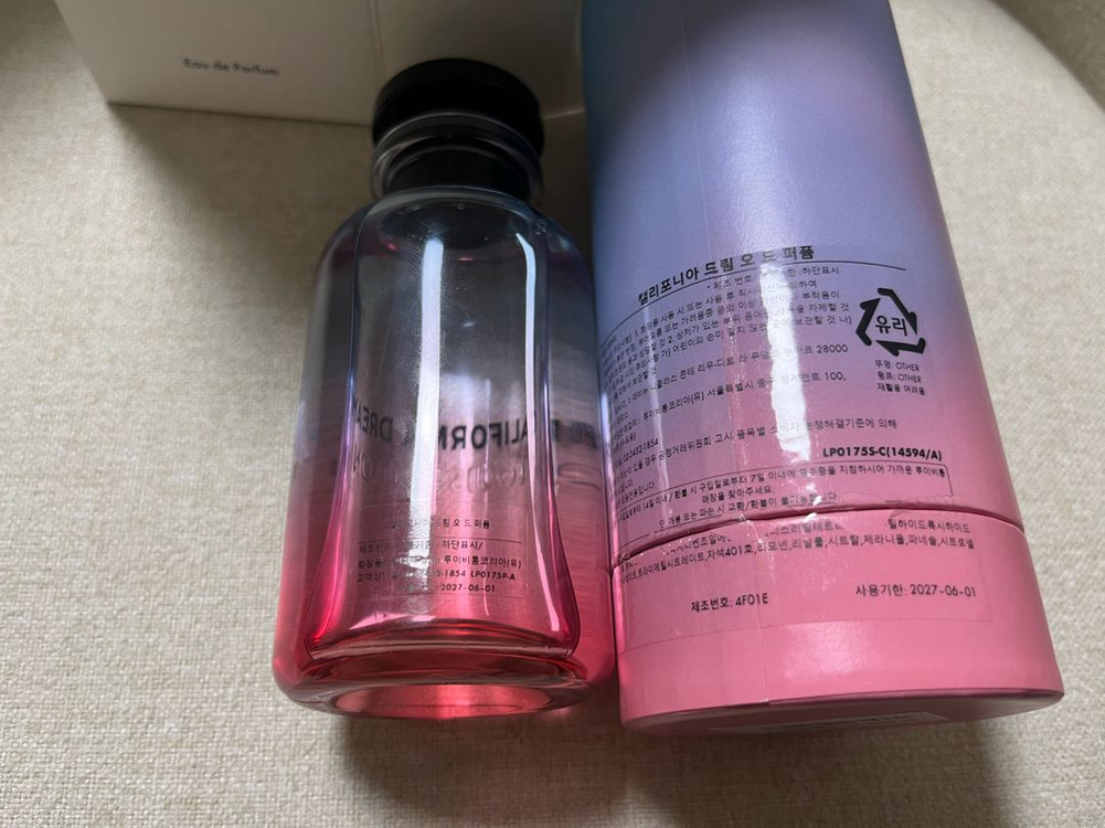 루이비통 캘리포니아드림 100ml 국문 이미지