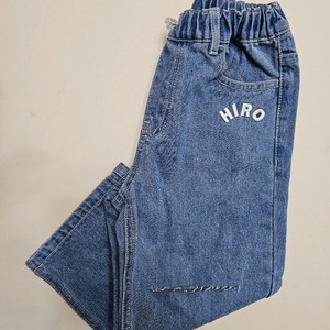 히로 찢청 데미지데님 블루 110
