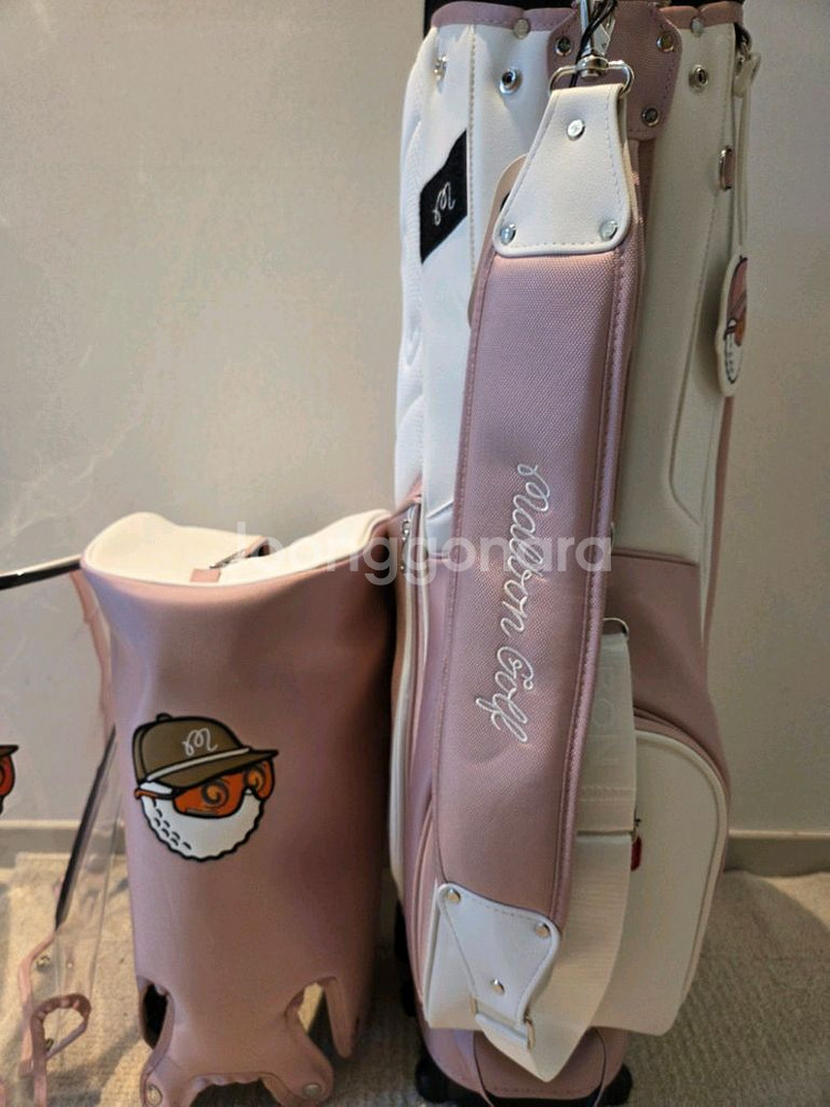 국내당일무료발송 말본골프백 캐디백 트롤리 바퀴형 신상--3