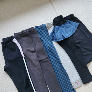 스파오 탑텐키즈 120 레깅스모음 8종(일괄)