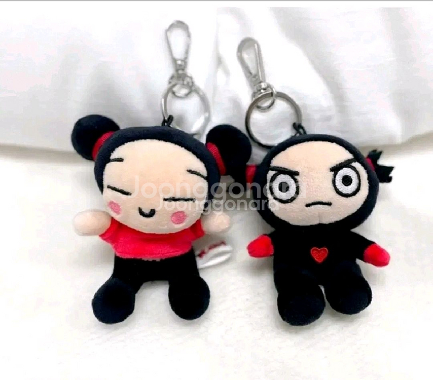 뿌까 가루 인형 키링 키홀더 가방고리 4종 9cm--3