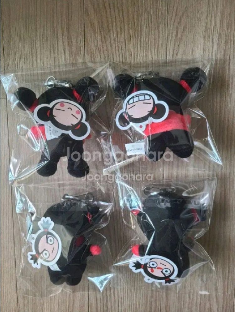 뿌까 가루 인형 키링 키홀더 가방고리 4종 9cm--5