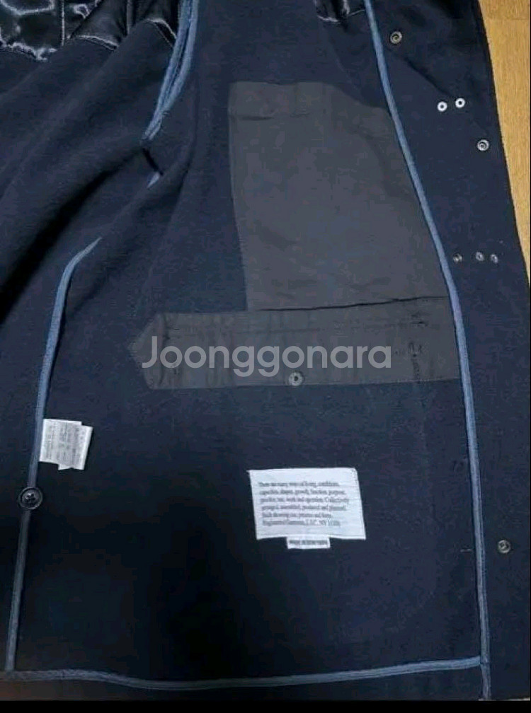 [S]엔지니어드가먼츠 파이어맨 자켓 숏 더플 코트--4