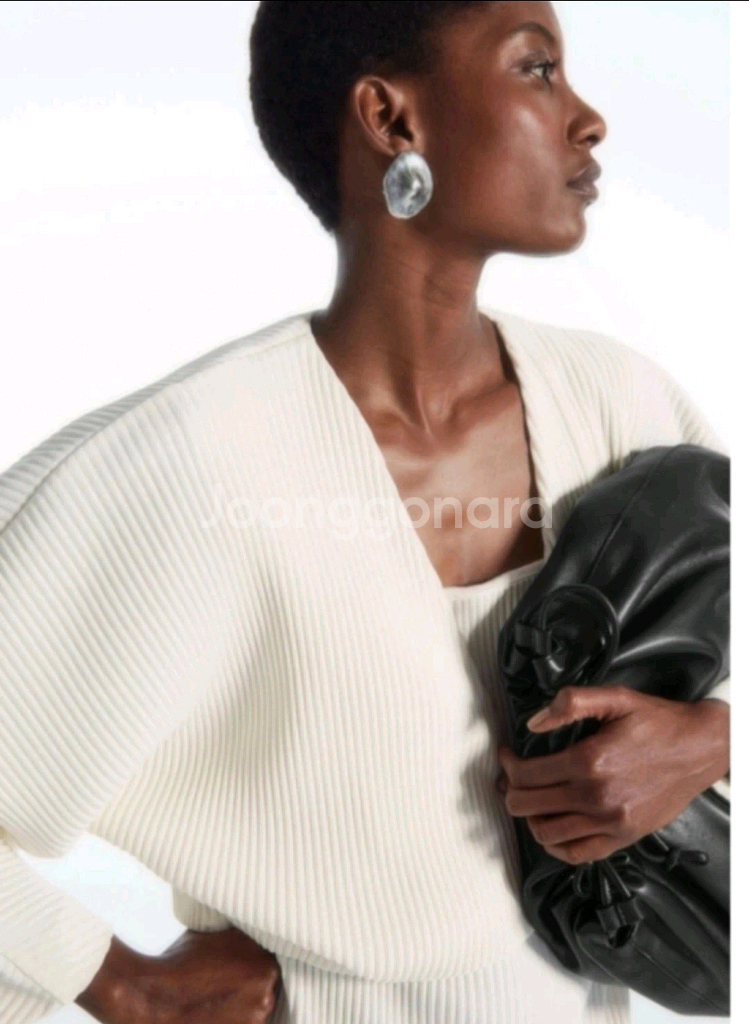 코스 cos 플리츠 가디건 m사이즈 새상품--0