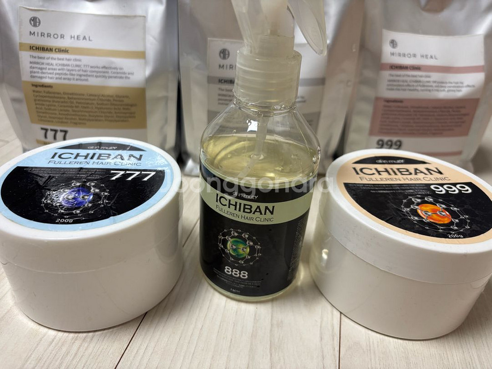 이치반 헤어 크리닉 3종--1