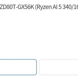 LG 그램 AI AMD 15ZD80T-GX56K 급처