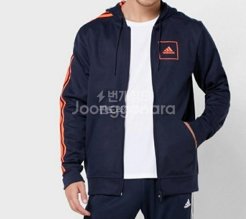 아디다스 스포츠웨어 후드집업 M~2XL--1