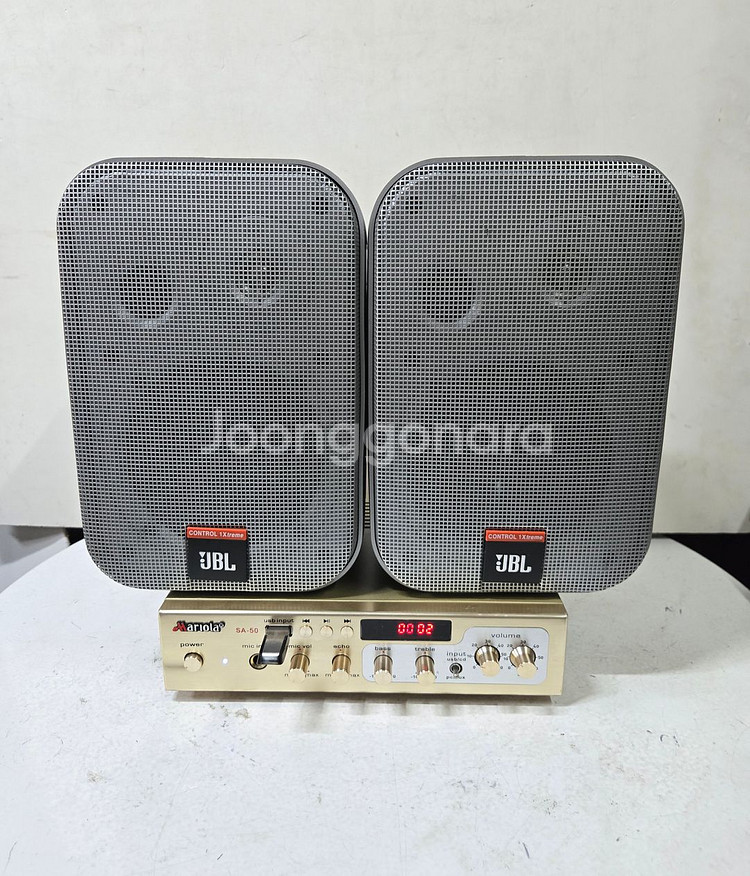 SA-50 앰프 1대 + JBL 스피커 2대 팝니다--0