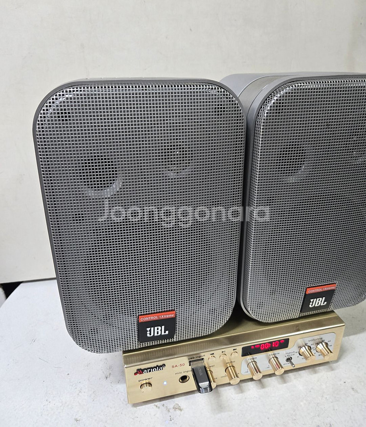 SA-50 앰프 1대 + JBL 스피커 2대 팝니다--4
