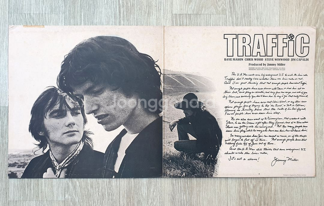 Traffic - Traffic 1970년 영국반--4