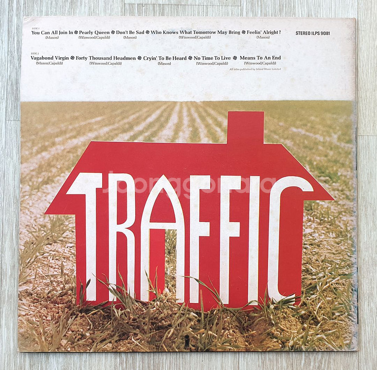 Traffic - Traffic 1970년 영국반--2