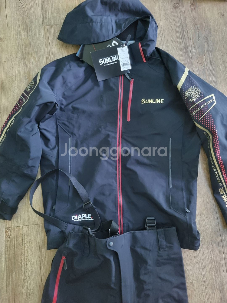 선라인 4계절낚시복suw-22301블랙L사이즈--0