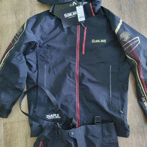 선라인 4계절낚시복suw-22301블랙L사이즈