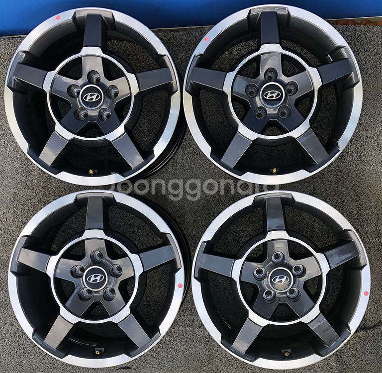 팰리세이드 18인치 임판 휠 판매.--4