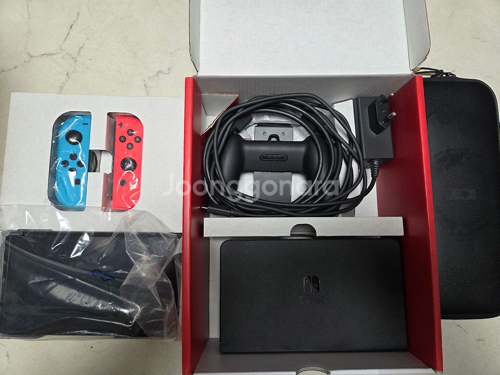 닌텐도스위치oled팝니다 박스풀--0