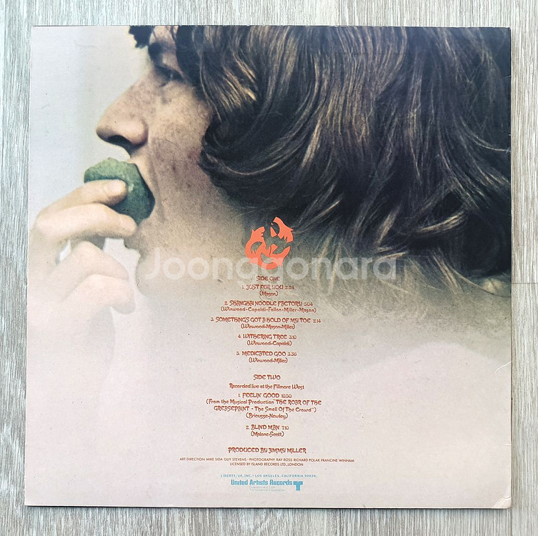 Traffic - Last Exit 1969년 미국초판--2