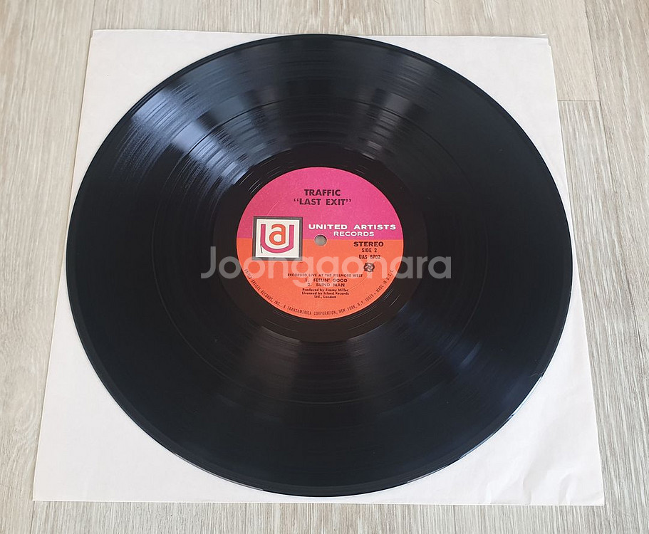 Traffic - Last Exit 1969년 미국초판--4