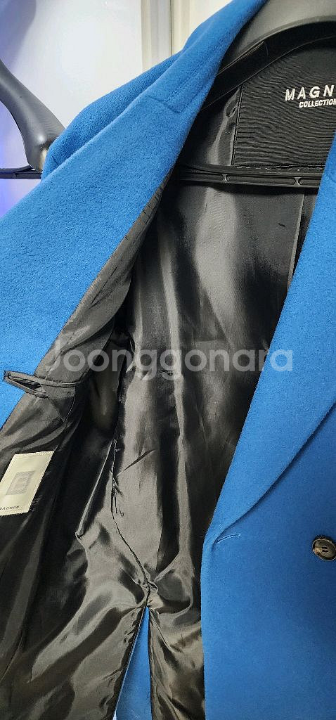 본(BON) 남성 코발트블루 세미오버핏--2