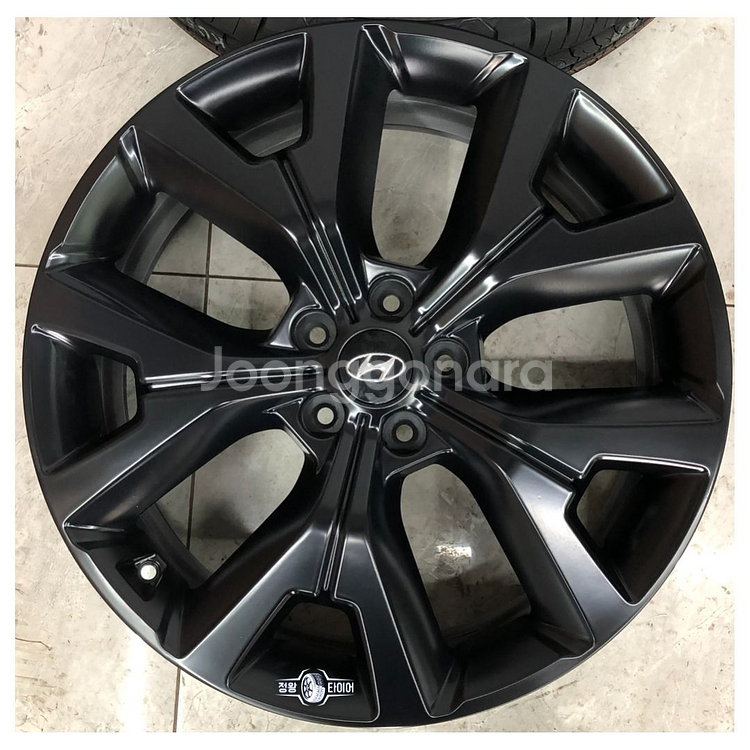 팰리세이드 매트블랙 20인치 휠--1