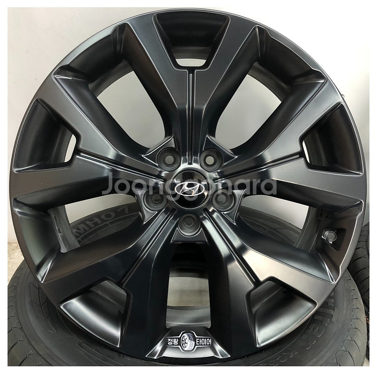 팰리세이드 매트블랙 20인치 휠--3