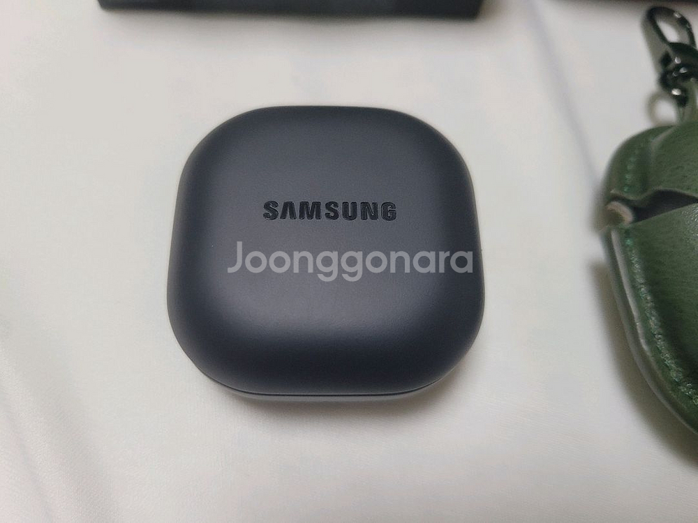 버즈2프로 상태최고 가죽파우치포함--2