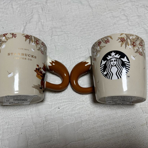 스타벅스 오텀 여우 머그