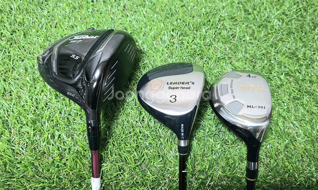 타이틀리스트 골프채 미스테리 캐디백--4