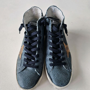 골든구스 하이탑 레오파드