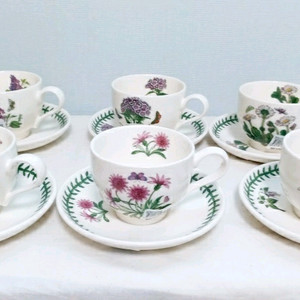 영국포트메리온 보타닉가든 신형 계절찻잔 ( 6셋트값 새