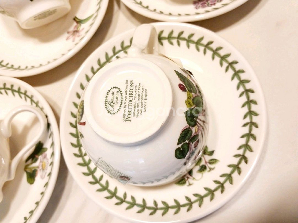 영국포트메리온 보타닉가든 신형 계절찻잔 ( 6셋트값 새--5