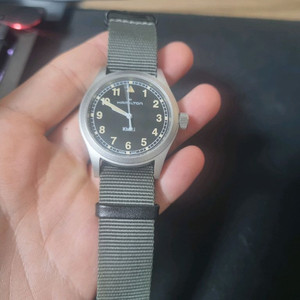 해밀턴 카키필드 쿼츠 38mm