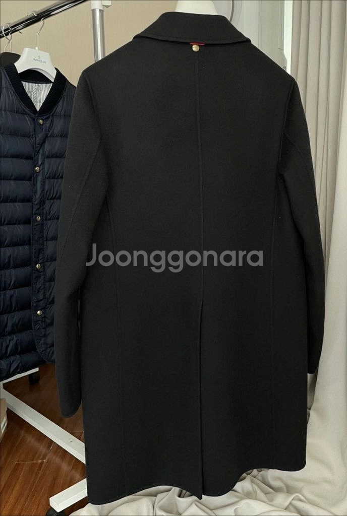 정품) 몽클레어 감블루 버진 울 + 패딩 코트--3