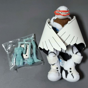 에반게리온 양산형 인형 아야나미레이 형광 미니 피규어