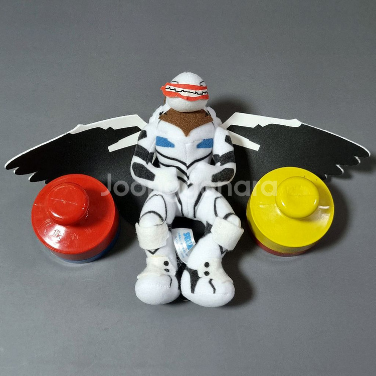 에반게리온 양산형 인형 아야나미레이 형광 미니 피규어--2