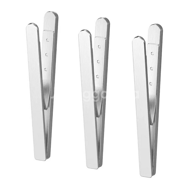 [새상품] 이케아 쿵스포르스 스테인리스 자석 집게 클립--0