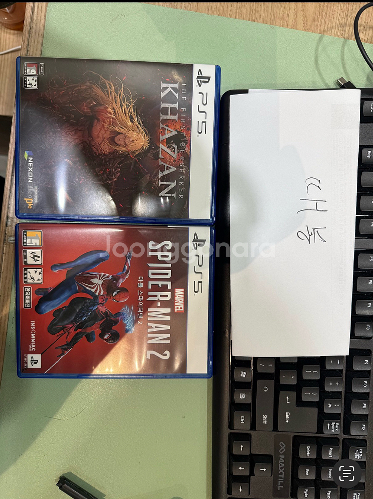 ps5 스파이더맨2 카잔 팝니다--0