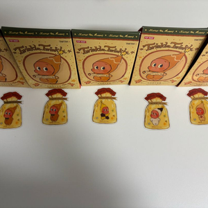 팝마트 작은별 구움과자 키링 새상품