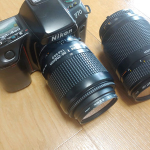 니콘 F70바디 렌즈 3종 일괄