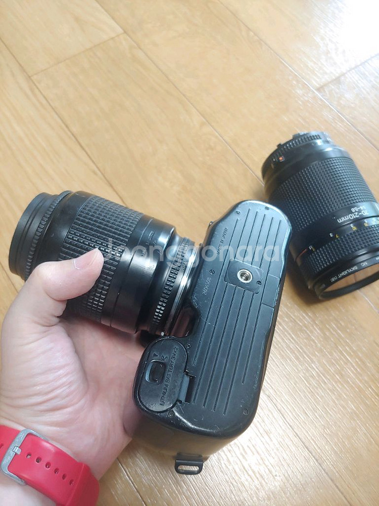 니콘 F70바디 렌즈 3종 일괄--5