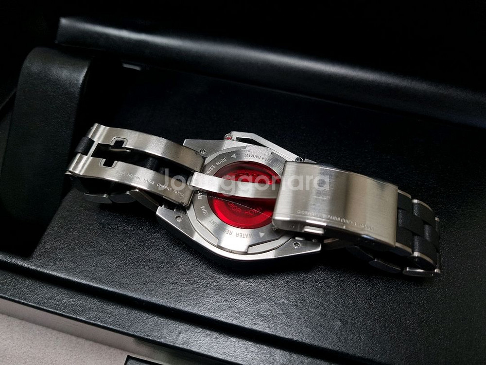 디올옴므 쉬프르루즈 블랙타임 다이버 워치 42mm--6