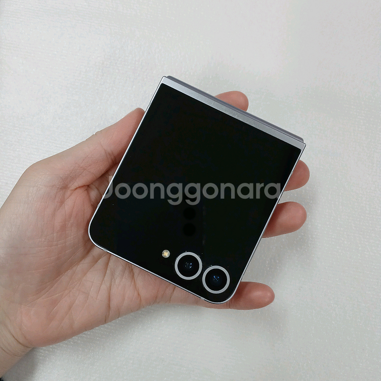 상태깨끗 갤럭시Z플립6 256기가 공기계중고폰효도폰--6