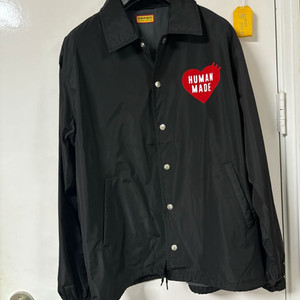 휴먼메이드 코치자켓 블랙 L사이즈 새제품