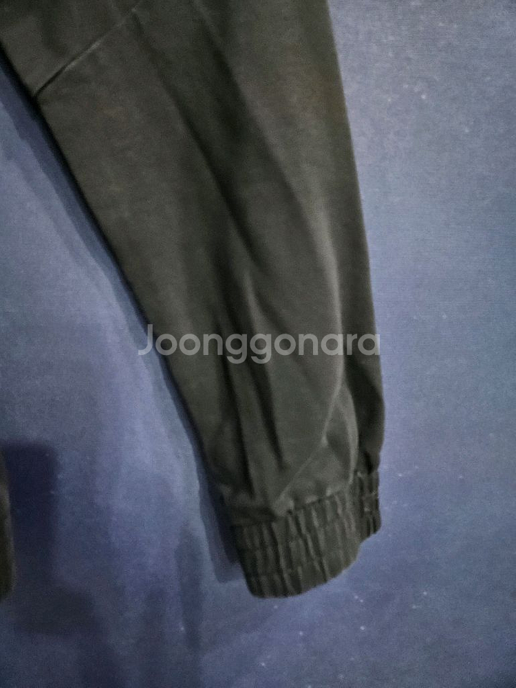 하이드로겐 블랙컬러 남성 슬림핏 100~105 후드집업--4