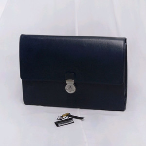 마시모두띠 한정판 레더 버클락 클러치백 도큐먼트케이스