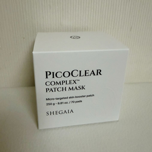 쉬가이아 피코 클리어 브라이트닝 퍄차 마스크